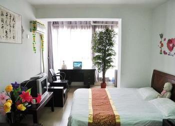 Shijiazhuang Air Garden Happy Hotel Style Short Rent Apartment Eksteriør bilde