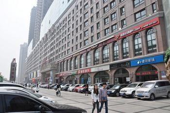 Shijiazhuang Air Garden Happy Hotel Style Short Rent Apartment Eksteriør bilde